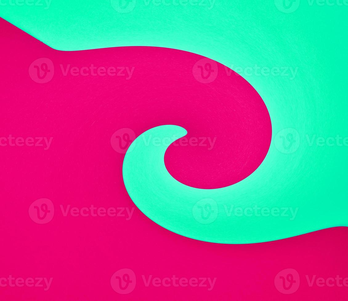 abstract red-greeb background with curved shapes photo