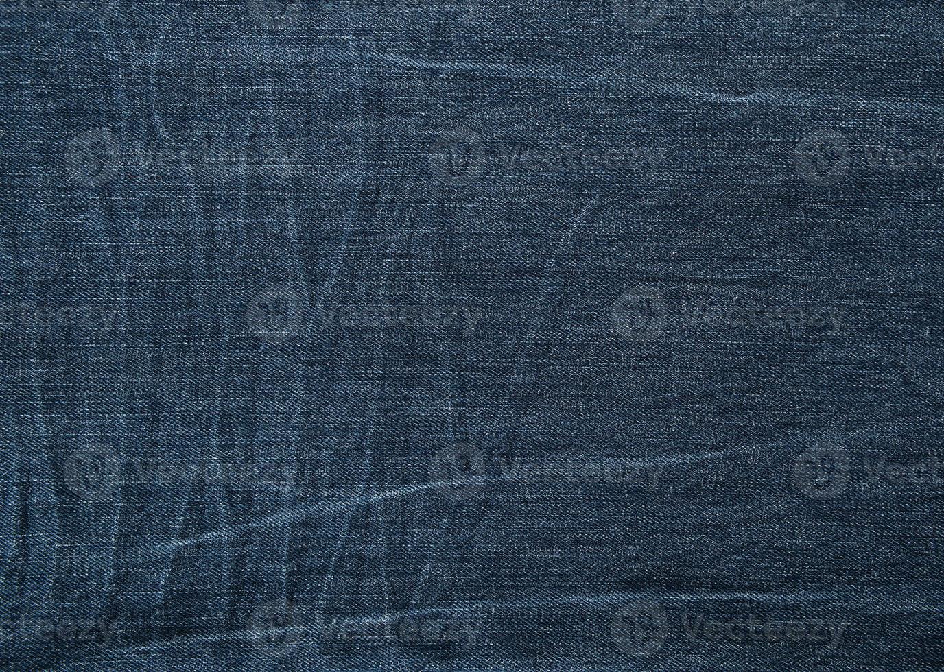 Textura de jeans azul oscuro fotograma completo foto