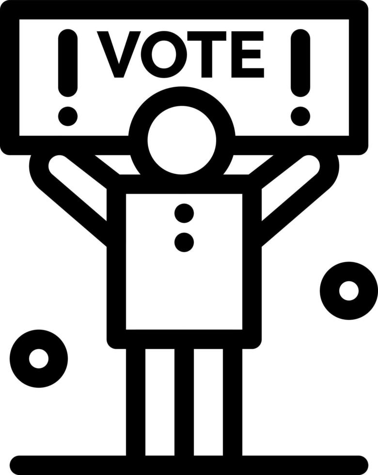Campaign Political Politics Vote  Blue and Red Download and Buy Now web Widget Card Template vector