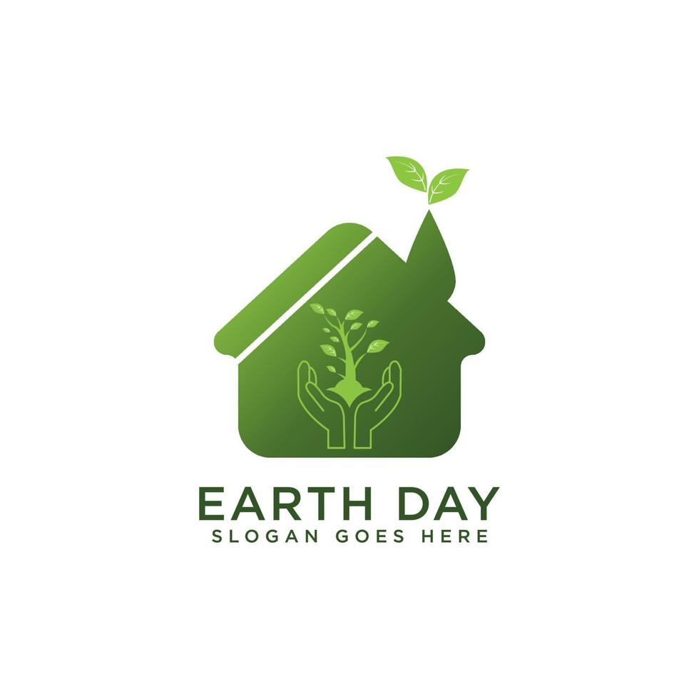 Earth Day. Vector concept for graphic and web design, logo design, business presentations, marketing and printed materials.