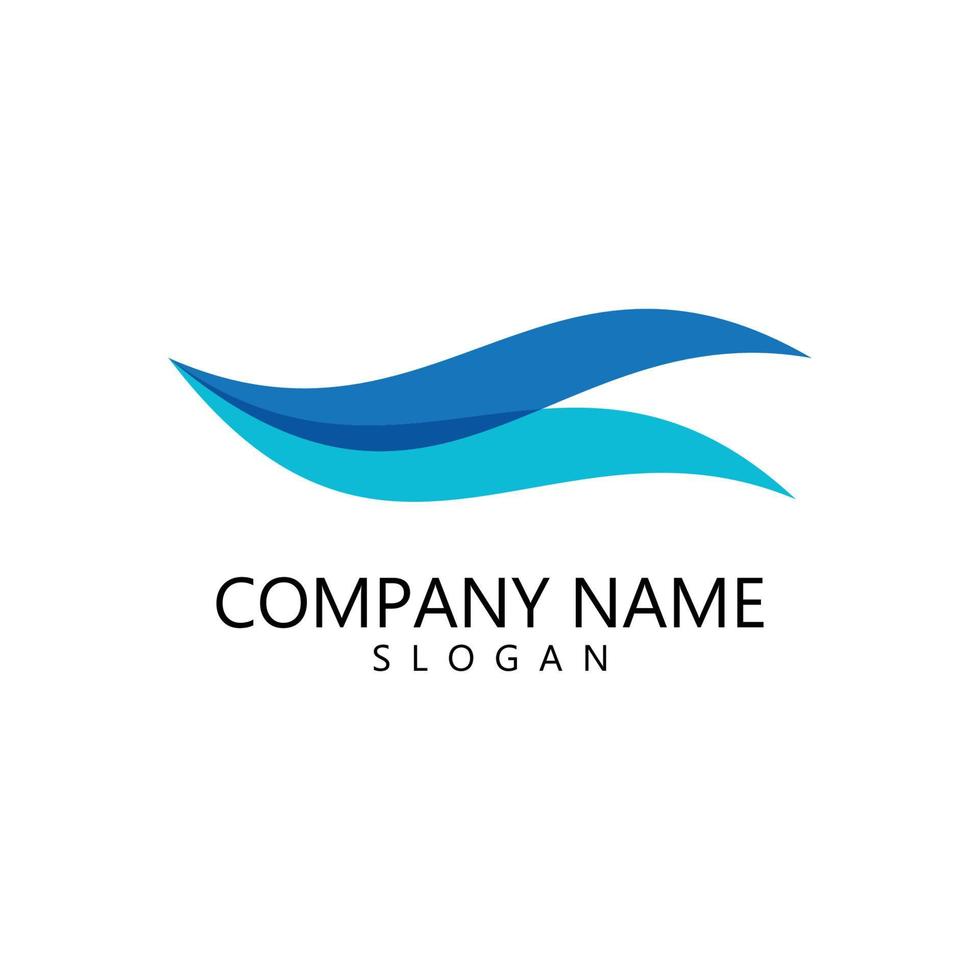 Water wave Logo vector