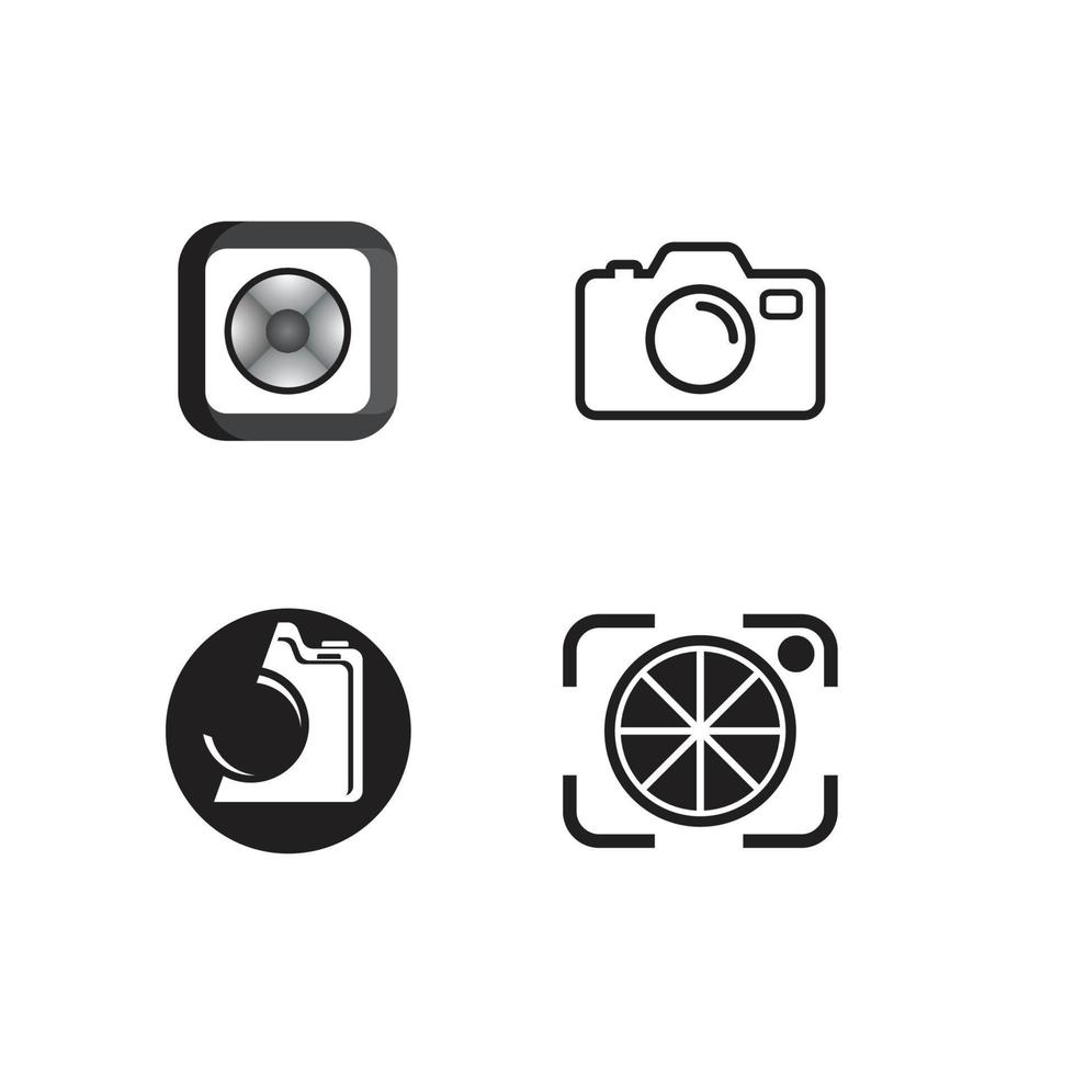 Camera icon vector