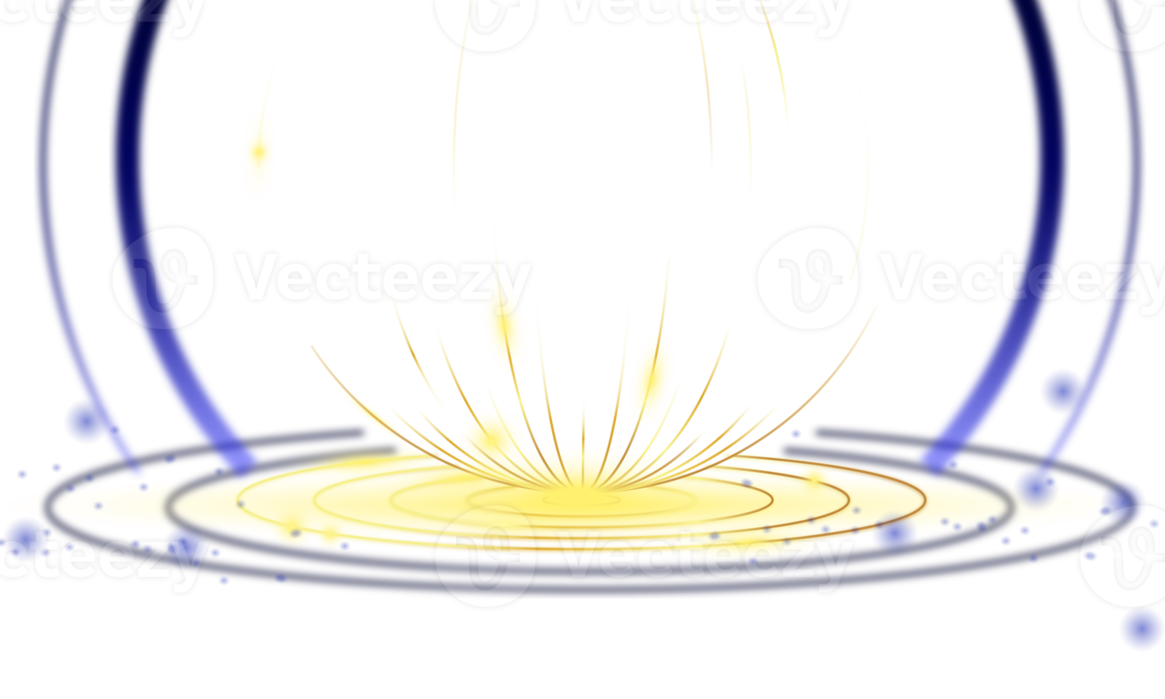 abstraktes podium mit neonscheinwerfer png