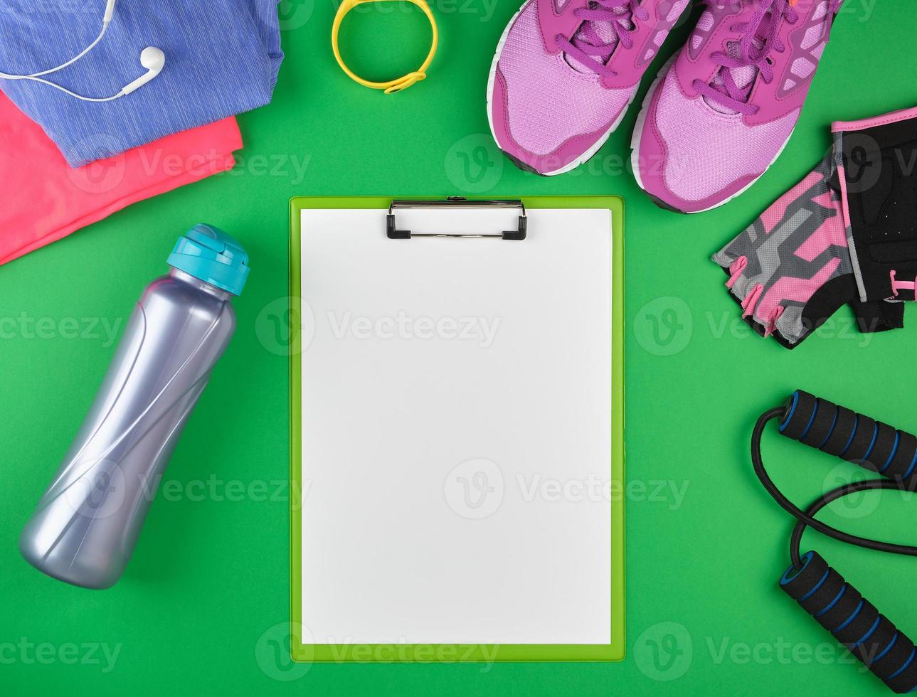 sports women's clothing for sports and fitness photo