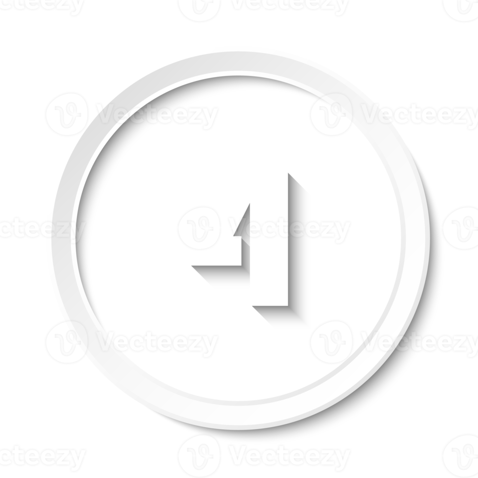 Bullet with number 4 png