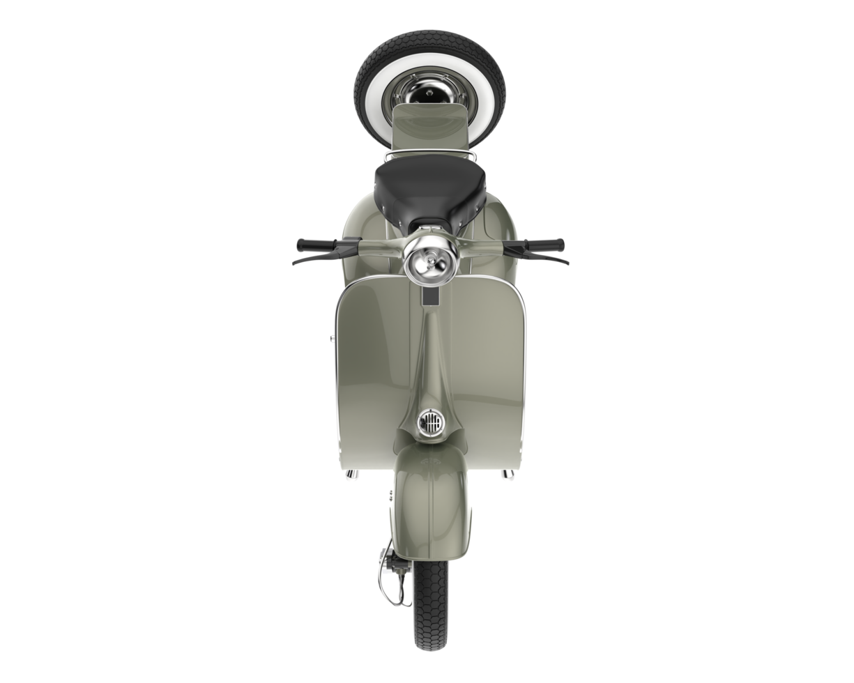 Motorcycle isolated on transparent background. 3d rendering - illustration png