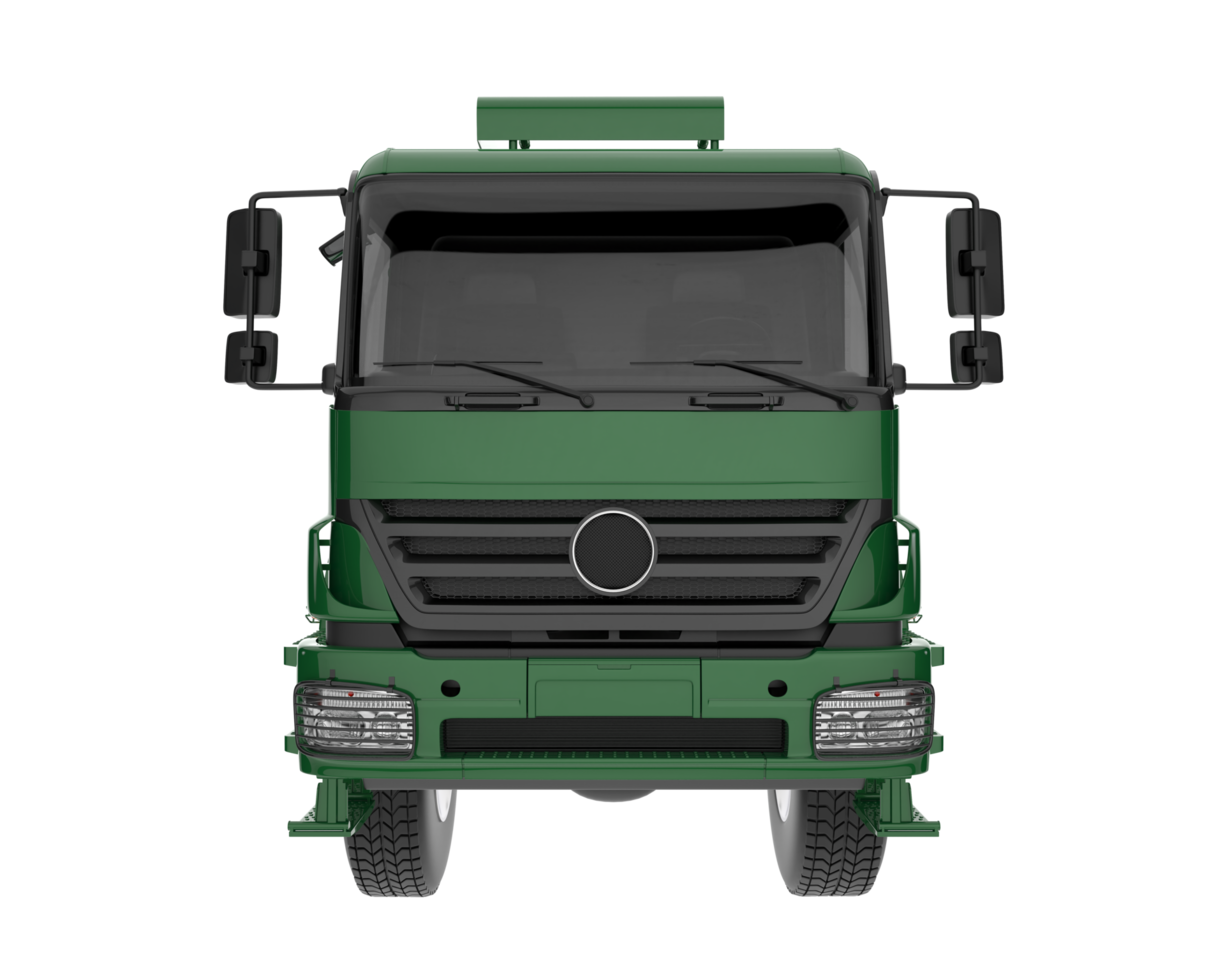 Truck isolated on transparent background. 3d rendering - illustration png