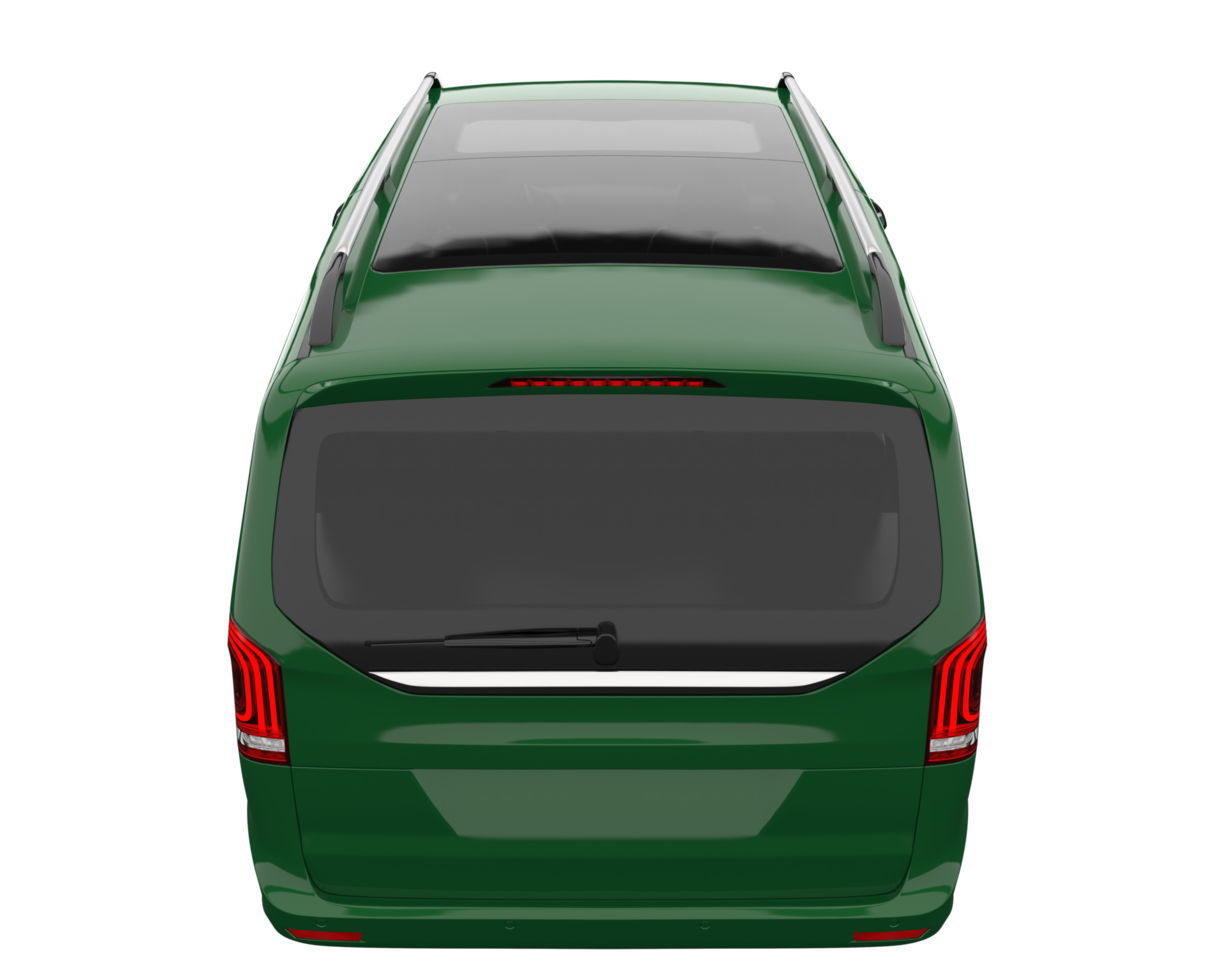 Modern car isolated on transparent background. 3d rendering - illustration png