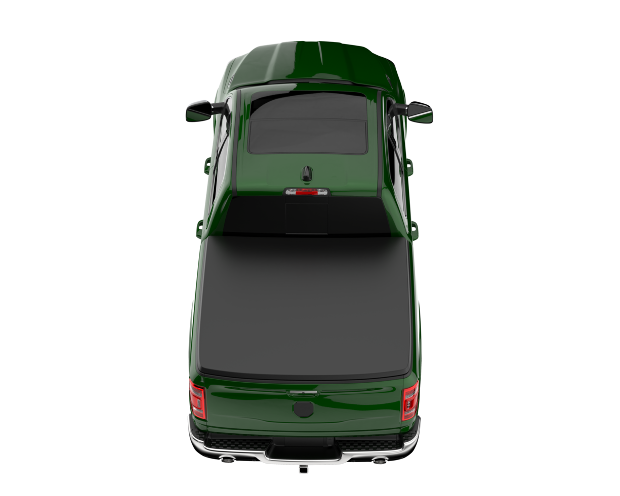 Pickup truck isolated on transparent background. 3d rendering - illustration png