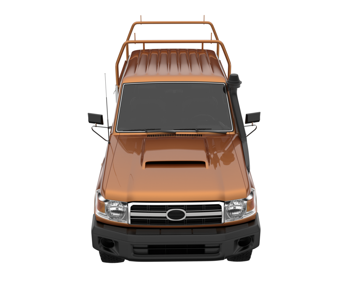Race car isolated on transparent background. 3d rendering - illustration png