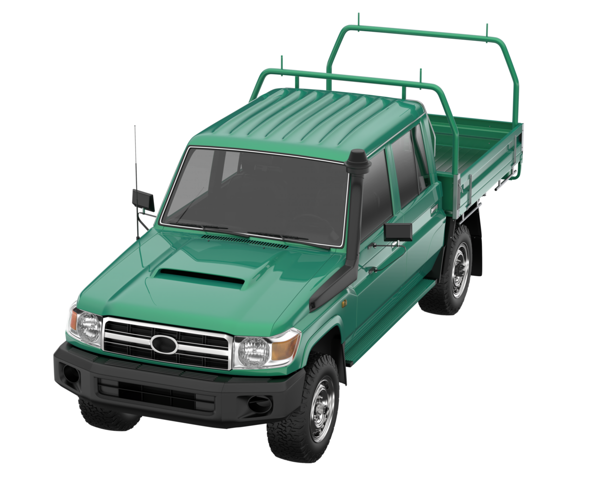Race car isolated on transparent background. 3d rendering - illustration png