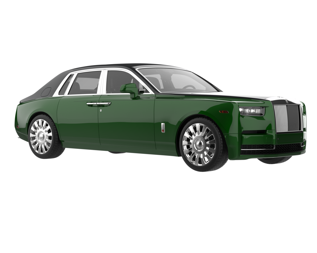 Realistic SUV isolated on transparent background. 3d rendering - illustration png
