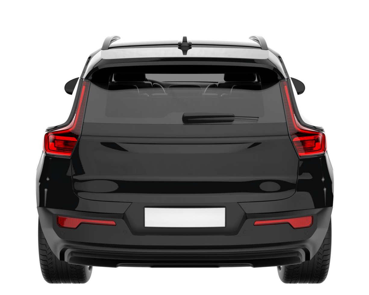 Realistic SUV isolated on transparent background. 3d rendering - illustration png