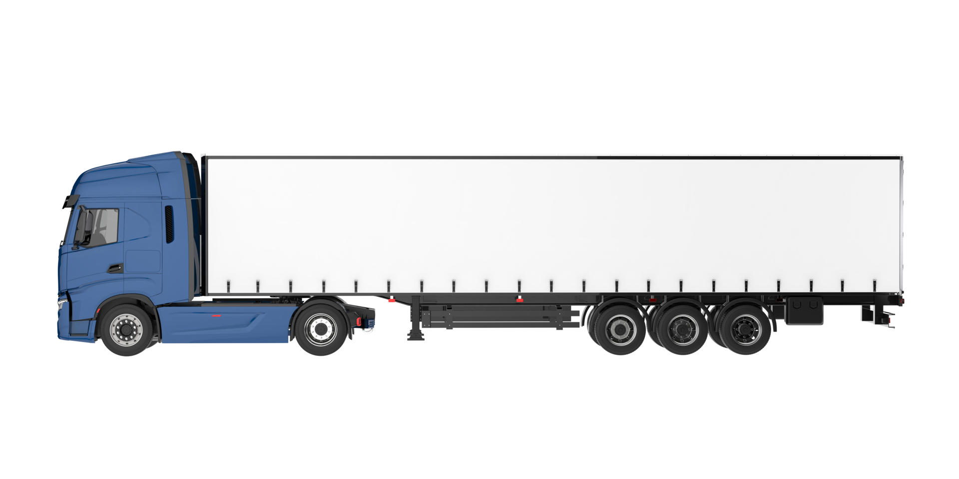 Truck isolated on transparent background. 3d rendering - illustration png