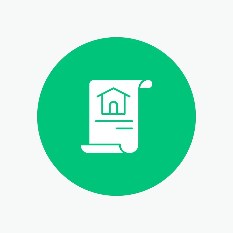 Construction Document Home Building vector