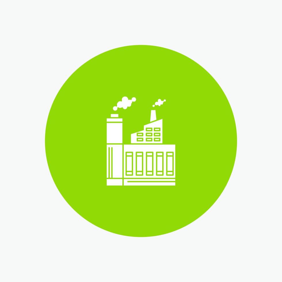 Industry Building Construction Factory Smoke vector