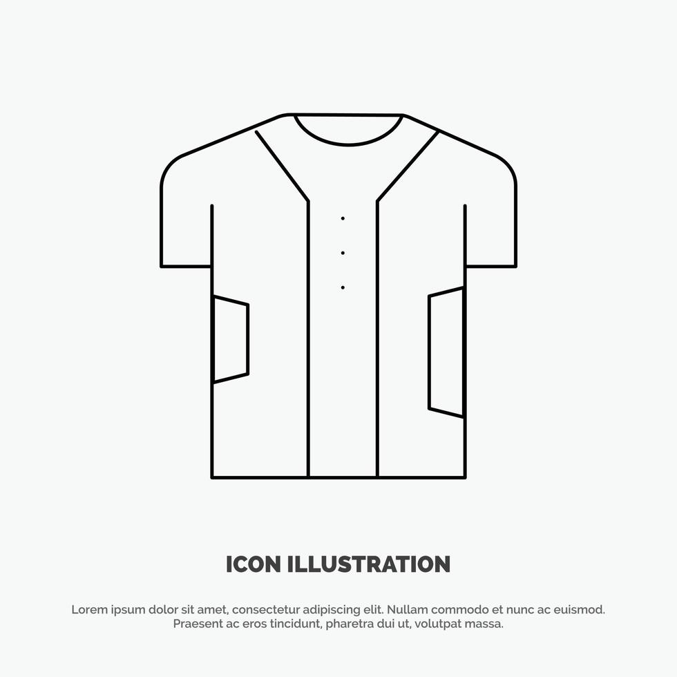 Cloth Clothing Digital Electronic Fabric Line Icon Vector