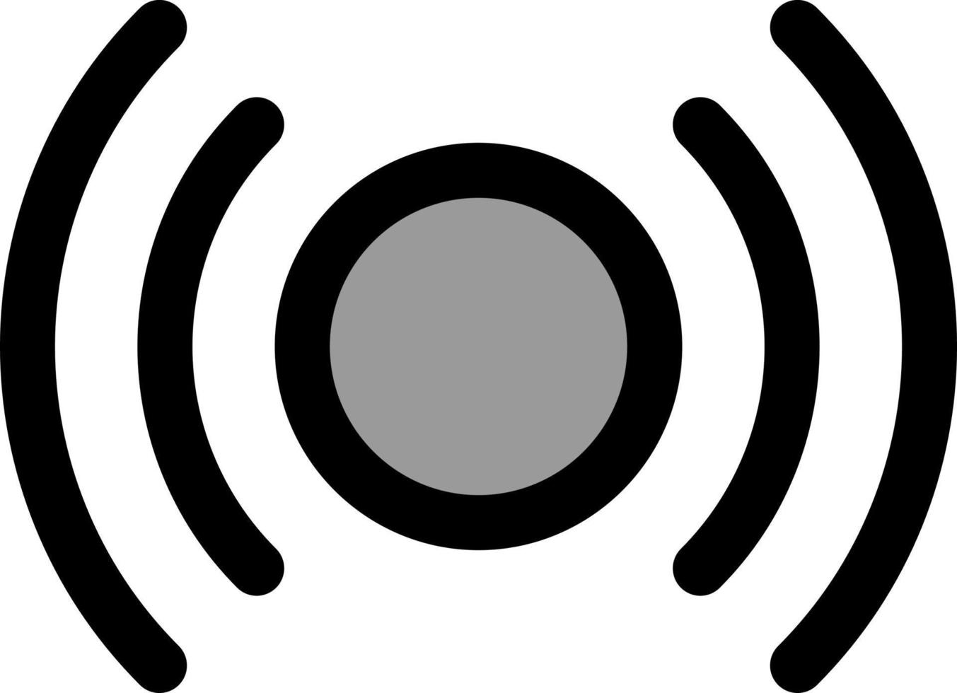 Basic Essential Signal Ui Ux  Flat Color Icon Vector icon banner Template