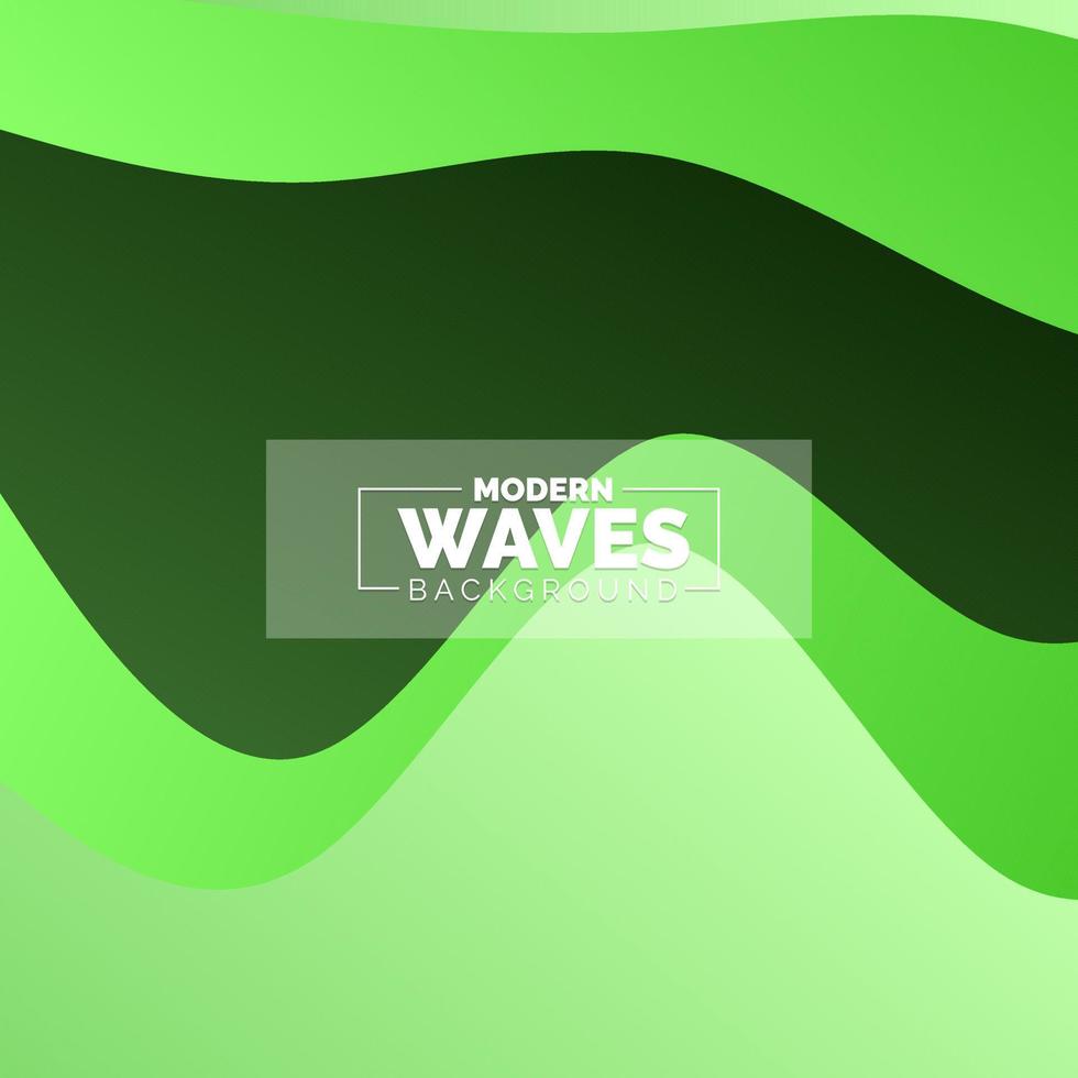 water Wave vector abstract background flat design style