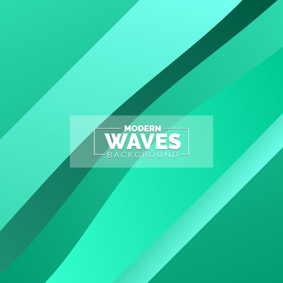 water Wave vector abstract background flat design style