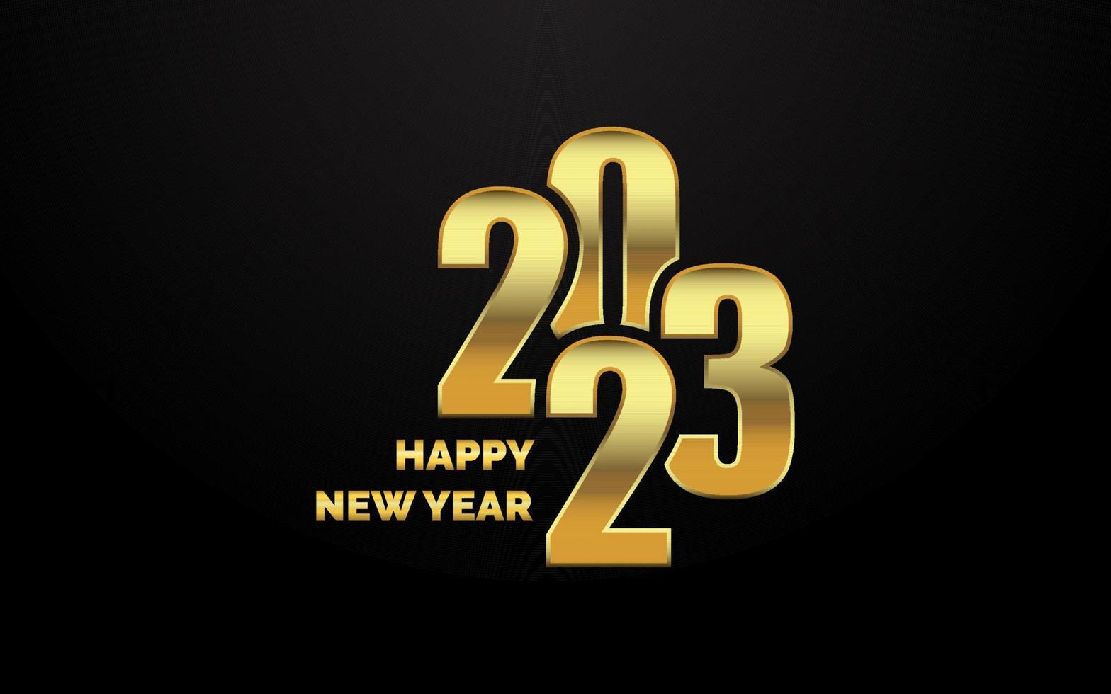 2055 Design Happy New Year. New Year 2023 logo design for brochure design. card. banner. Christmas decor 2023 vector