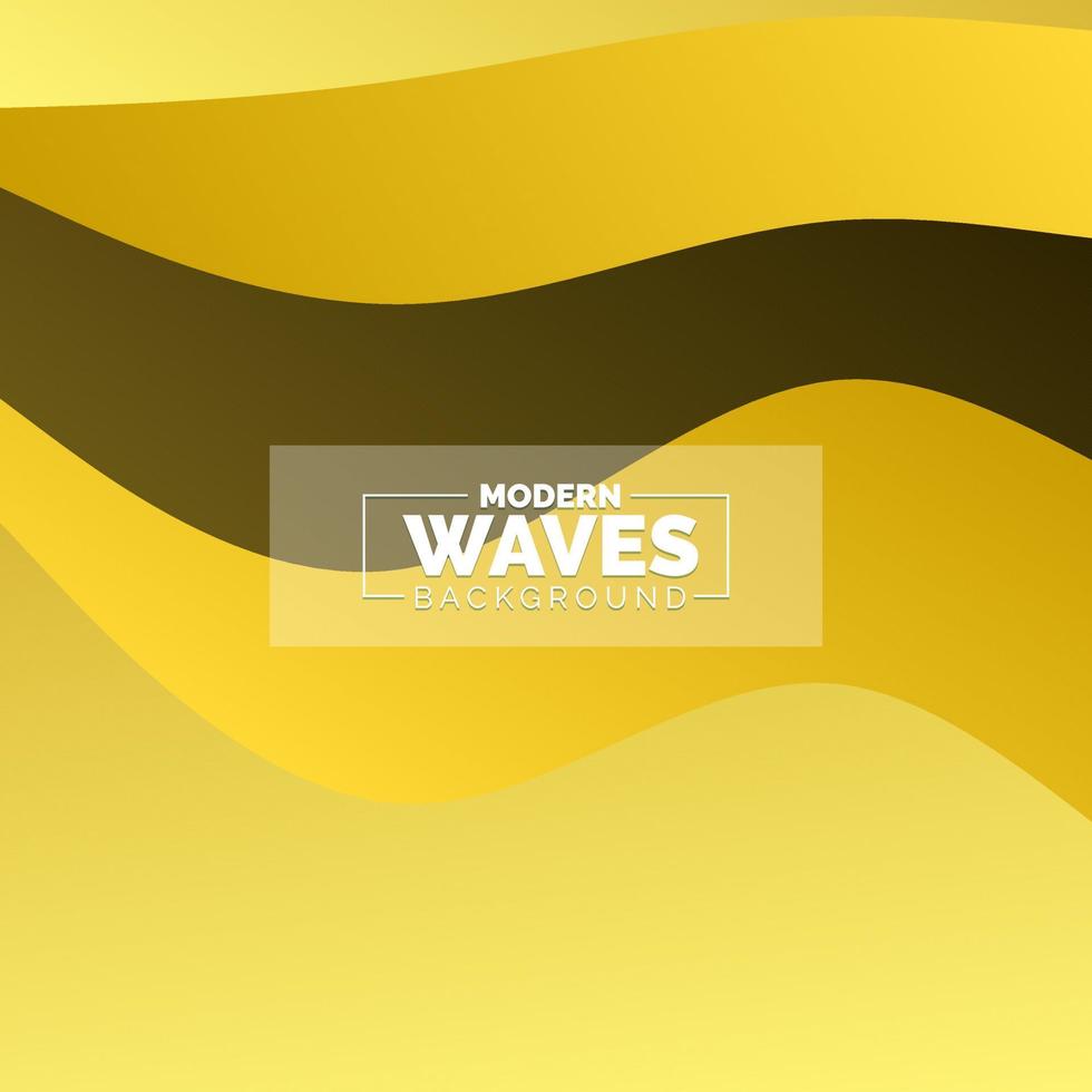 Abstract Waves background. Dynamic shapes composition vector