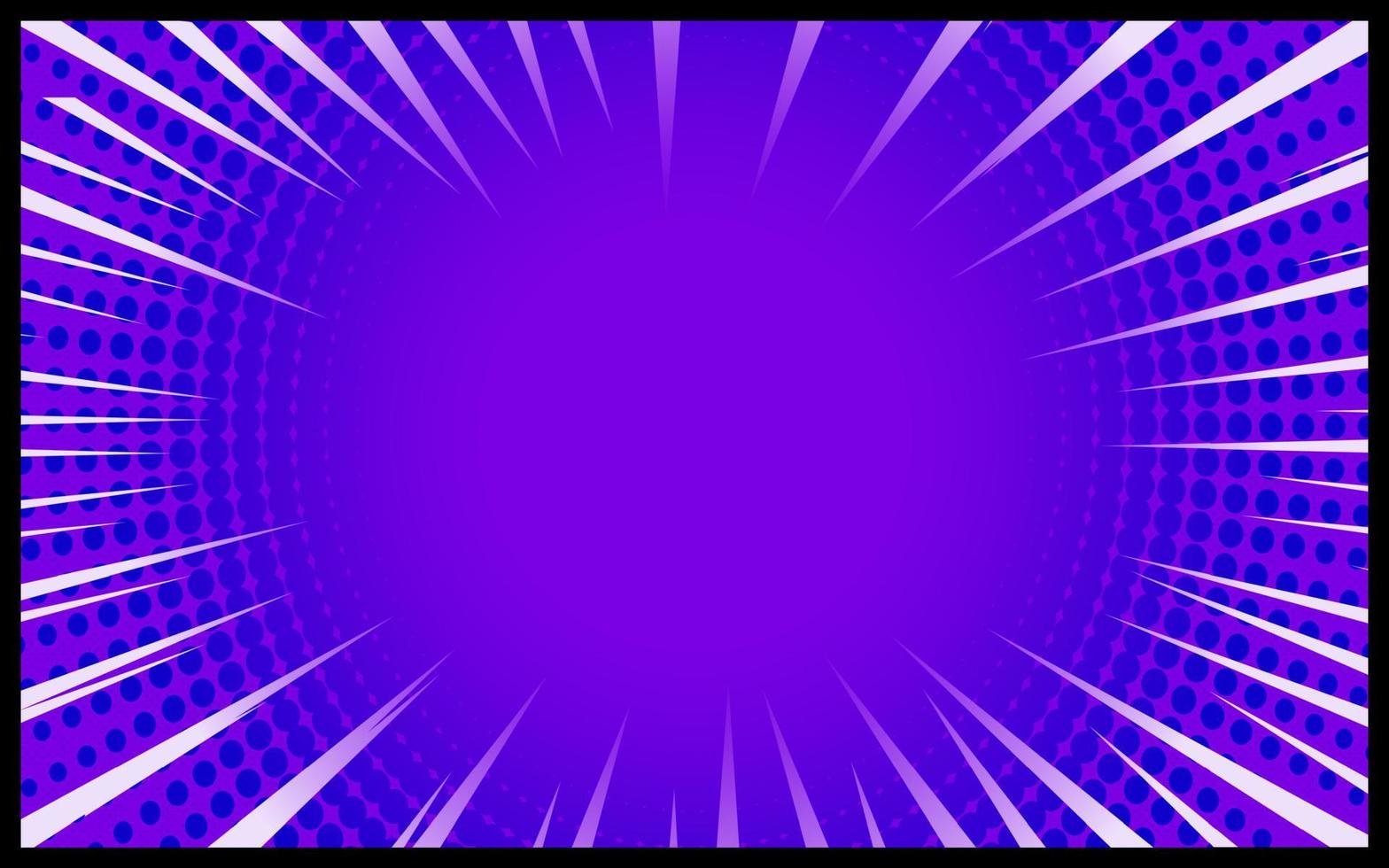 Purple comic background Retro vector