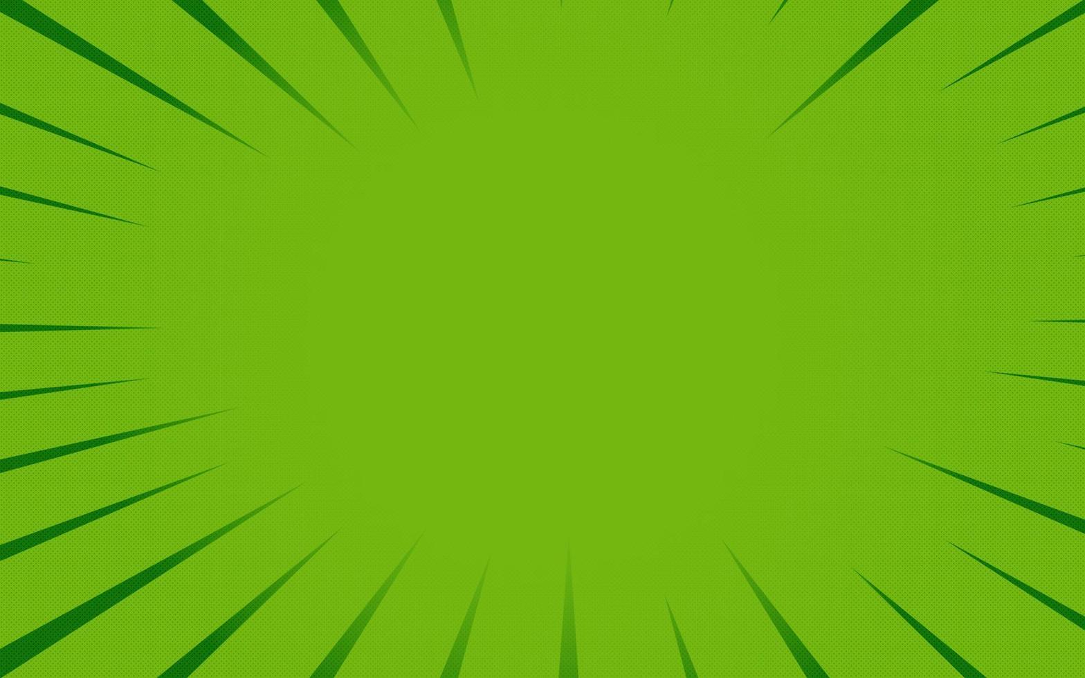 Green comic background Retro vector