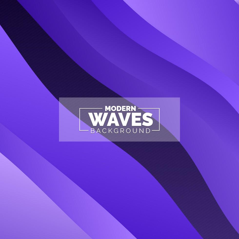 water Wave vector abstract background flat design style