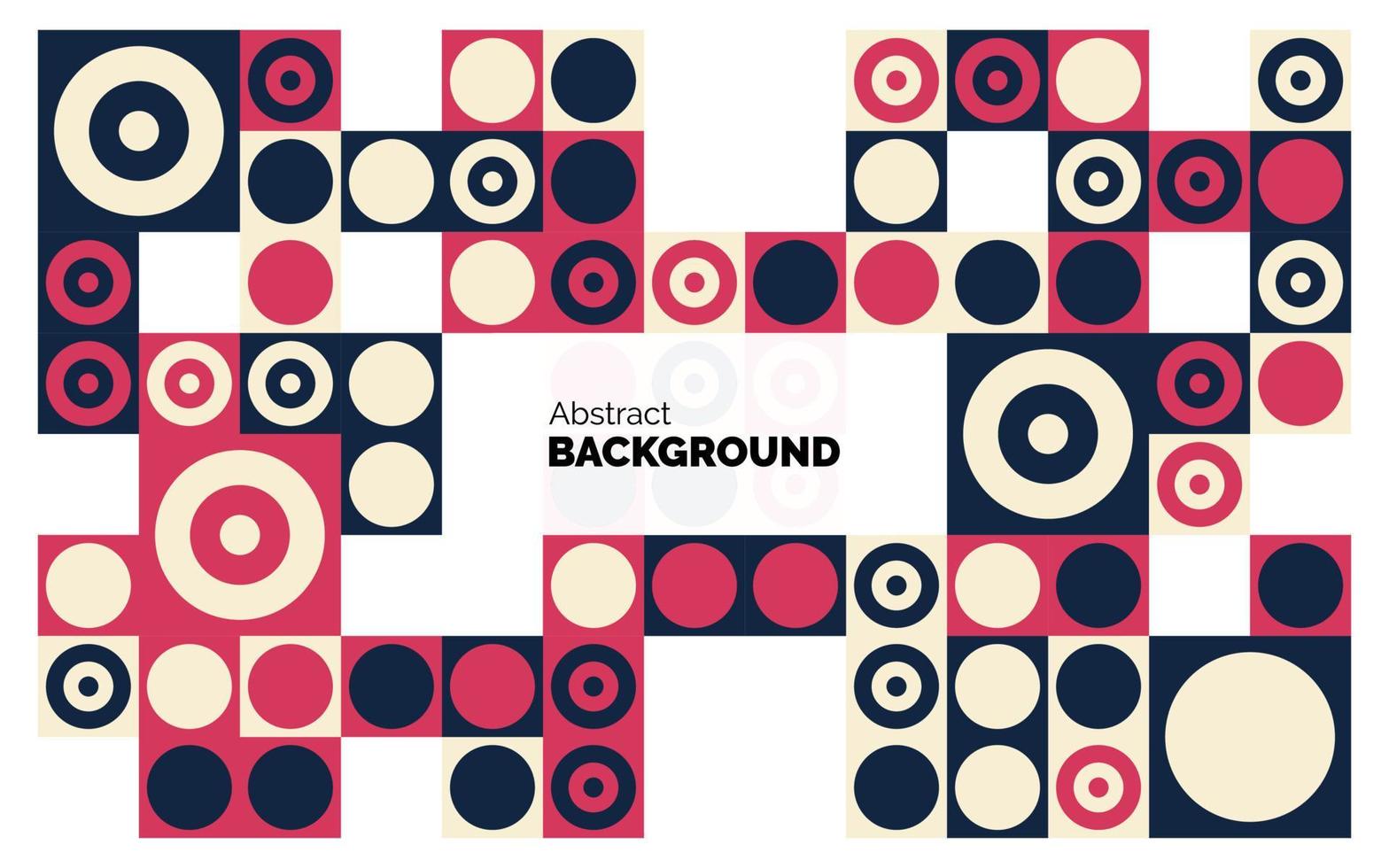 Geometric background with squares Vector illustration