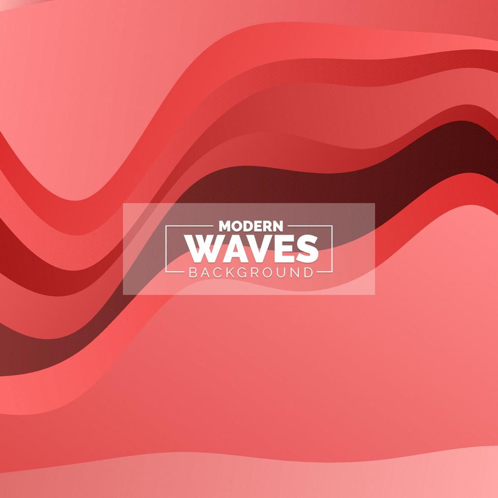 water Wave vector abstract background flat design style