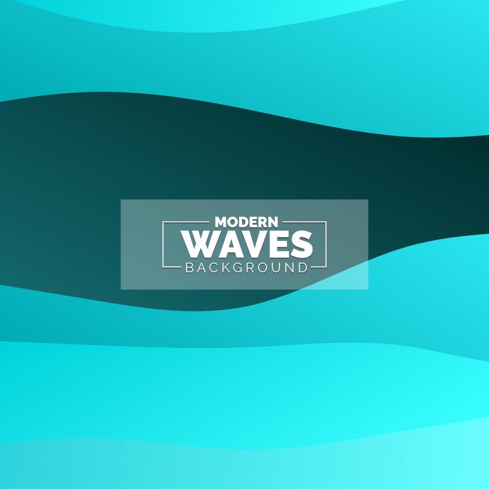 wave vector abstract background flat design stock illustration