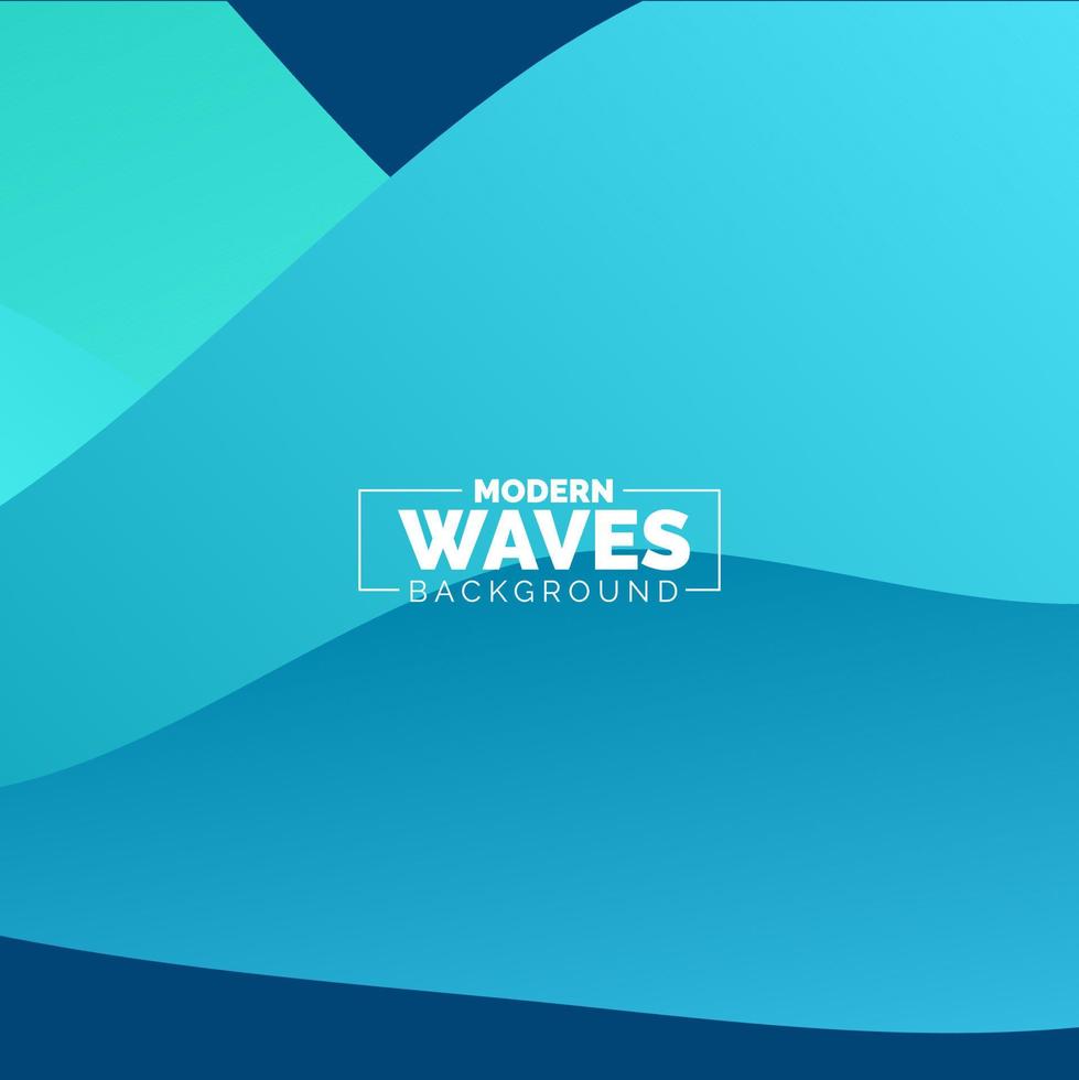 Abstract Waves background. Dynamic shapes composition vector