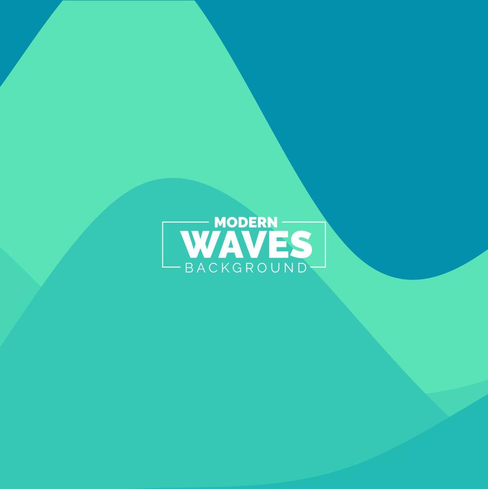 wave vector abstract background flat design stock illustration