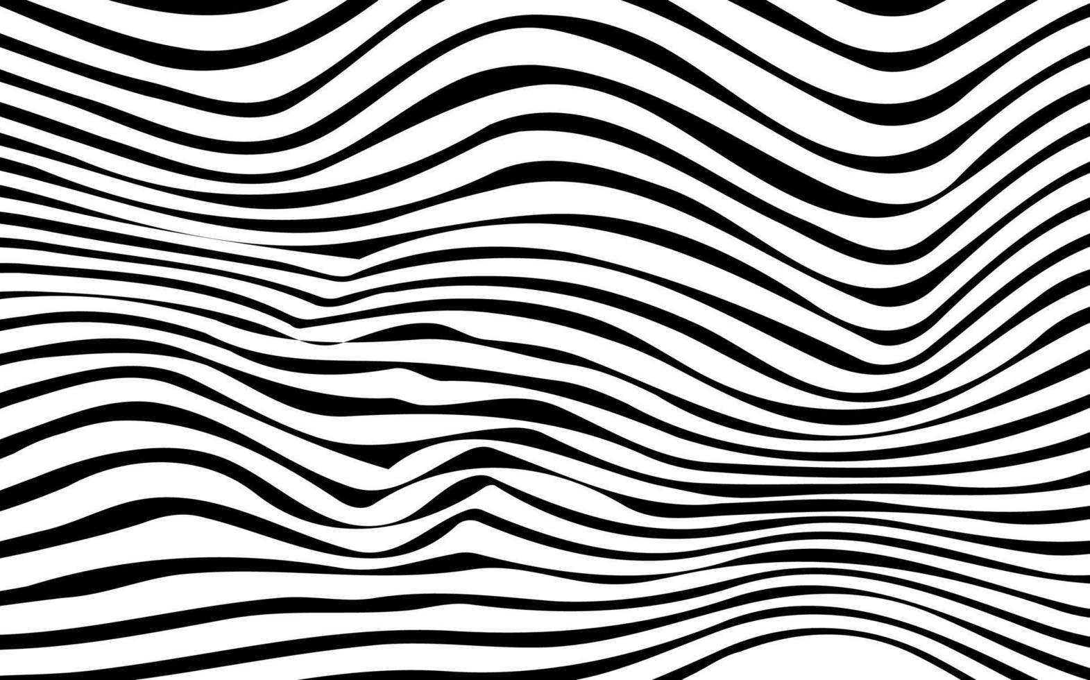 Trendy abstract wavy backgrounds. Seamless striped patterns vector