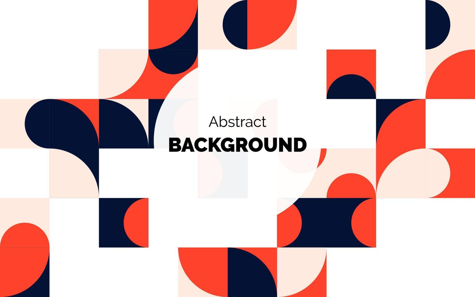 Geometric background with squares Vector illustration