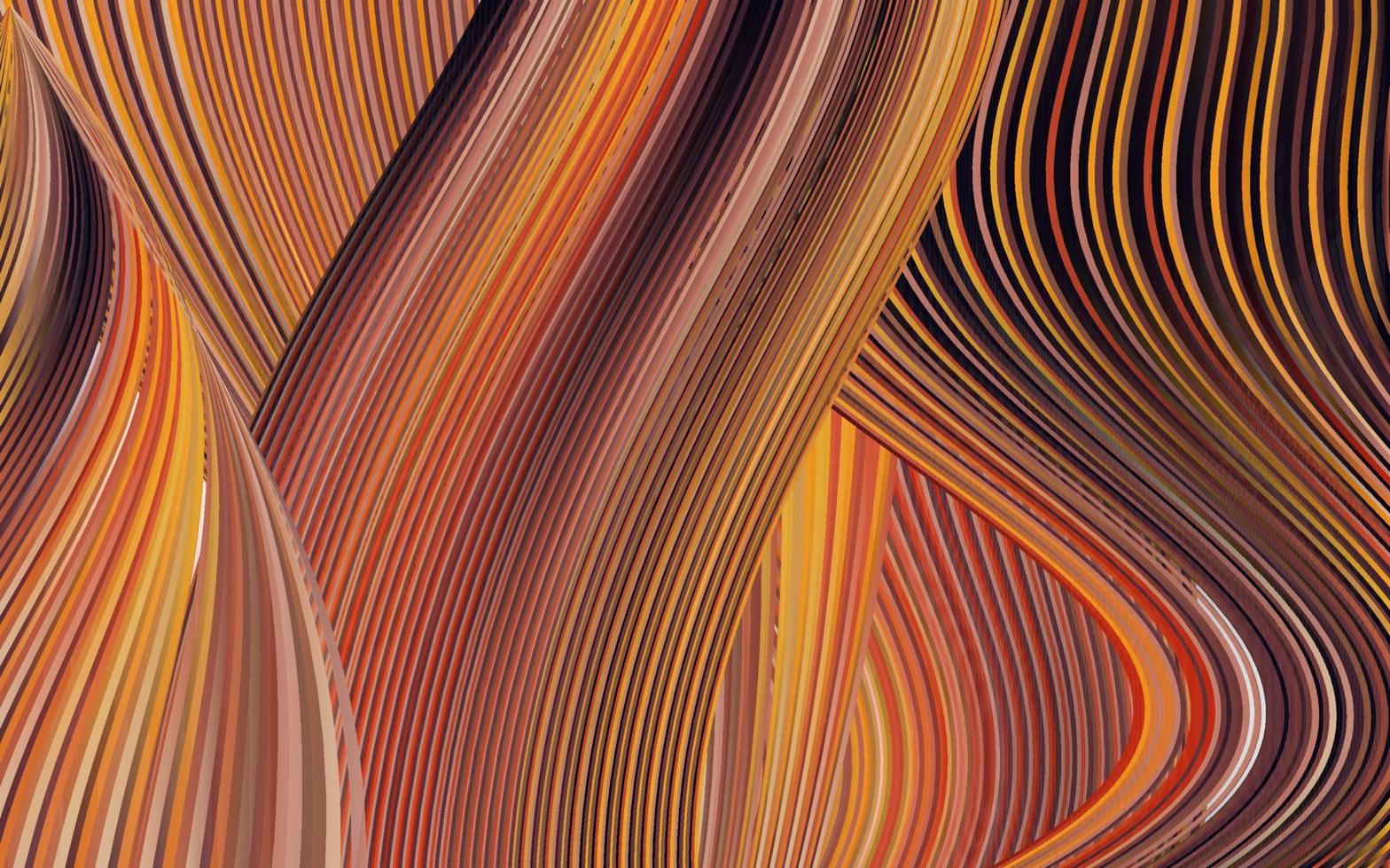 Modern colorful flow poster. Wave Liquid shape in black color background. Art design for your design project vector