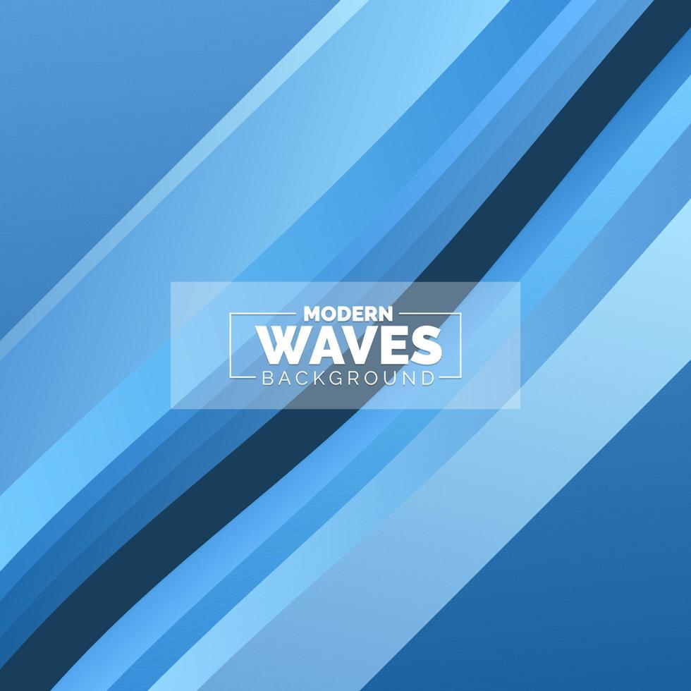 water Wave vector abstract background flat design style