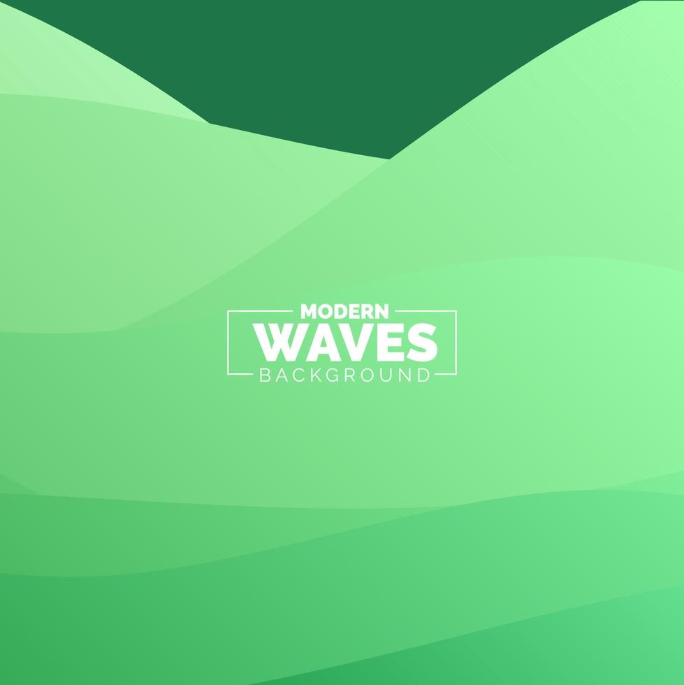 Abstract Waves background. Dynamic shapes composition vector