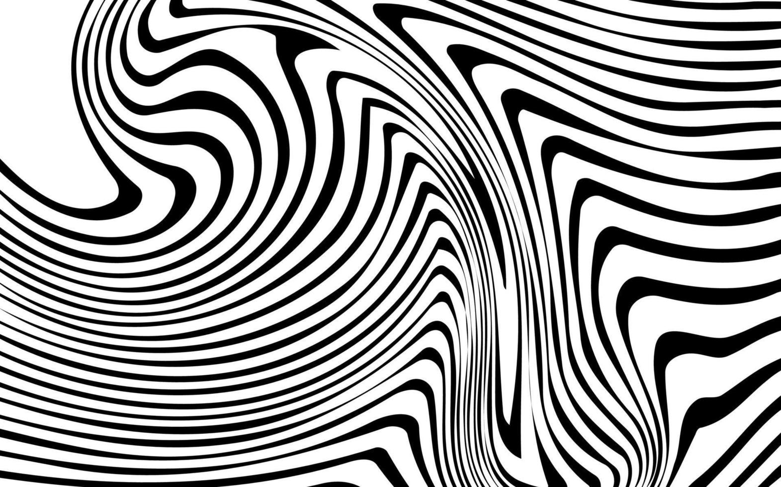 Trendy abstract wavy backgrounds. Seamless striped patterns vector