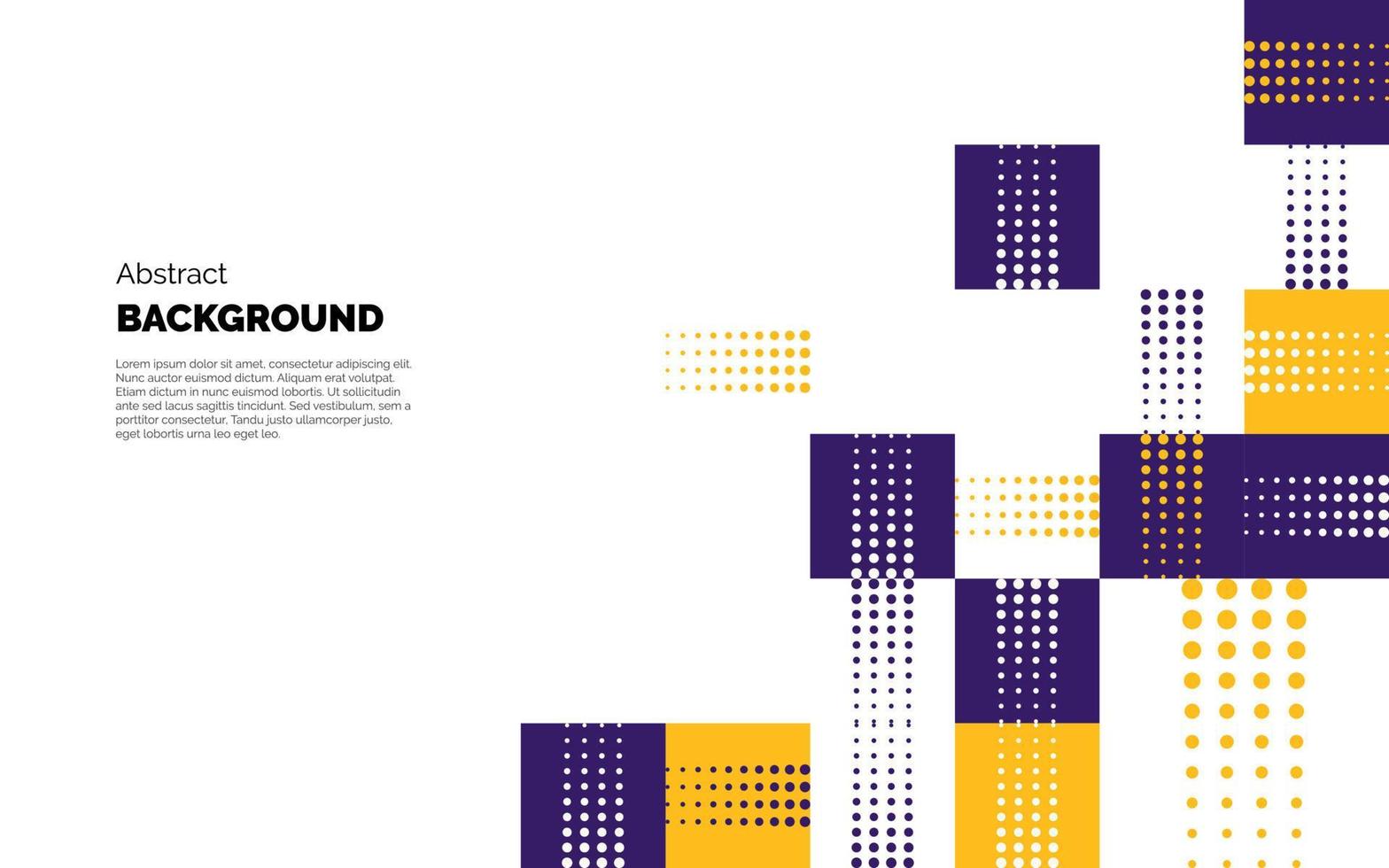 Flat mosaic background. Vector illustration