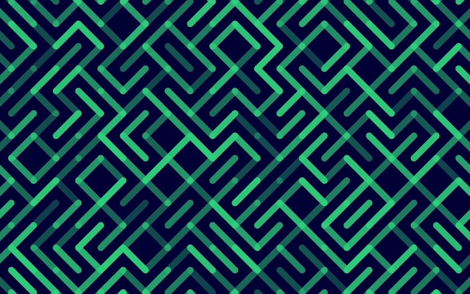 líneas vectoriales banner de patrones sin fisuras. adorno de rayas geométricas. fondo lineal monocromático vector