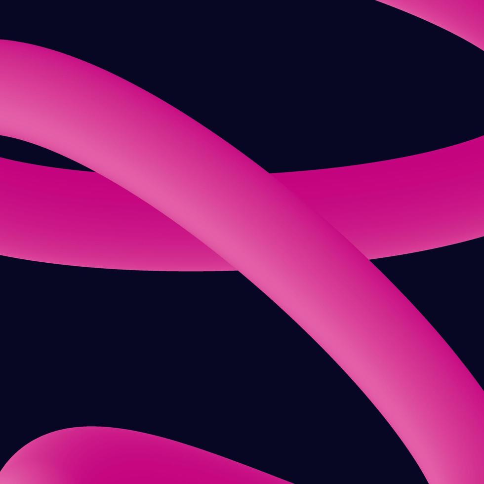 3d abstract colorful twisted liquid shapes. Creative design elements vector