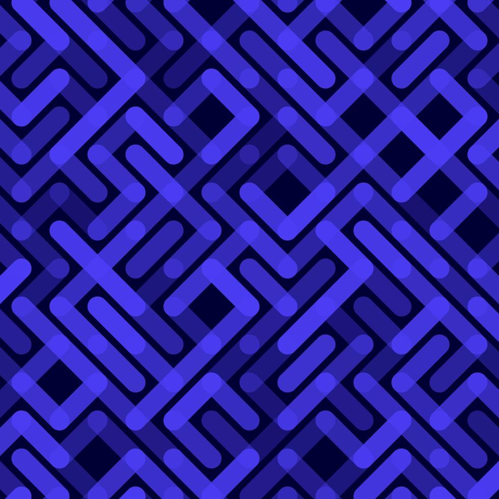 líneas vectoriales de patrones sin fisuras. adorno de rayas geométricas. fondo lineal monocromático vector