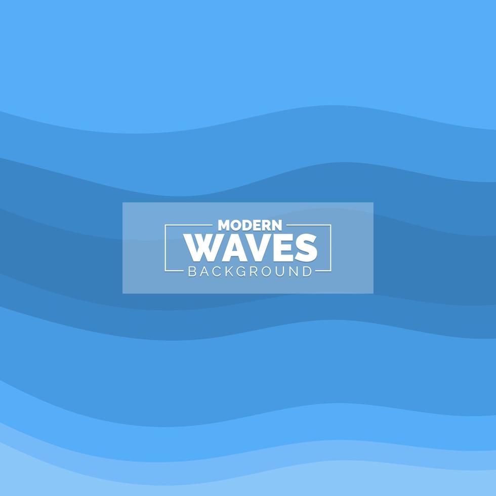 Abstract Waves background. Dynamic shapes composition vector