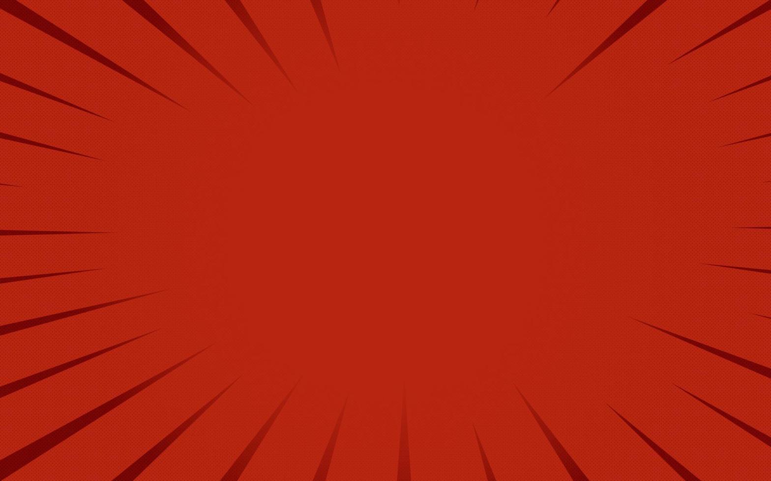 Red comic background Retro vector