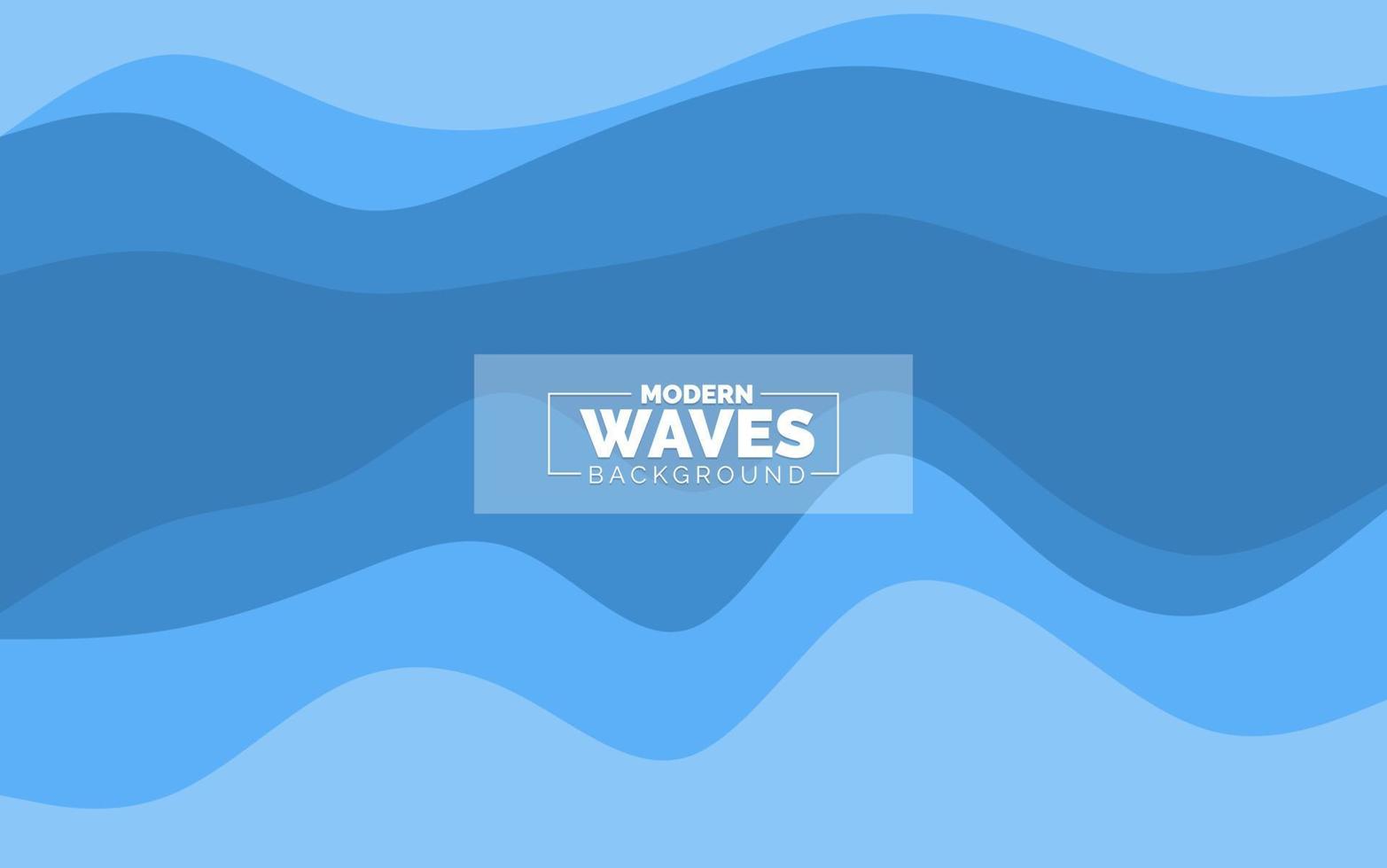 wave vector abstract background flat design stock illustration