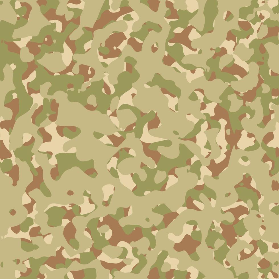 patrón sin costuras del vector de camuflaje del ejército. el camuflaje militar de textura repite el fondo de diseño del ejército sin costuras