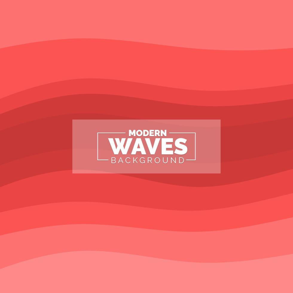 water Wave vector abstract background flat design style