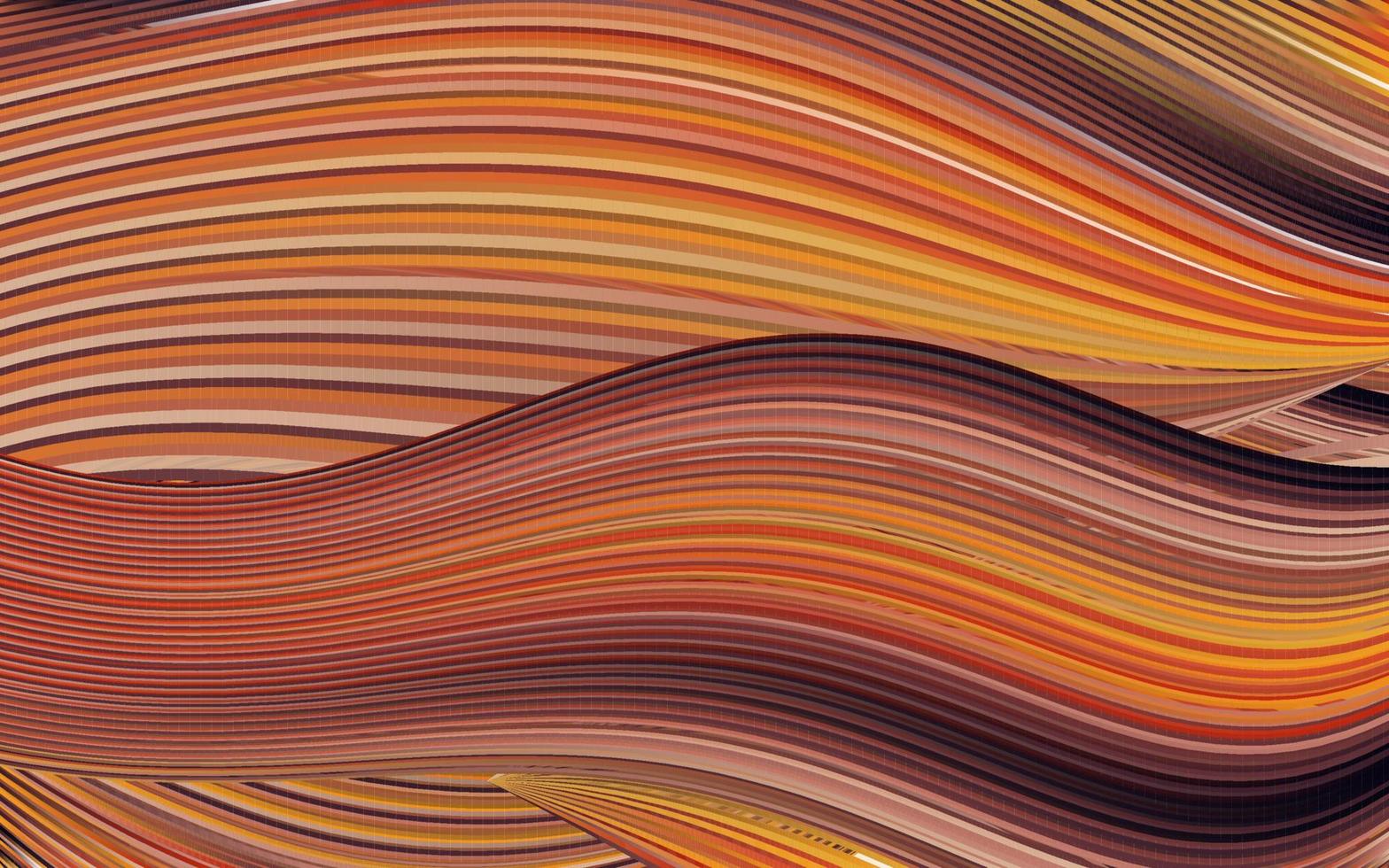 Modern colorful flow poster. Wave Liquid shape in black color background. Art design for your design project vector
